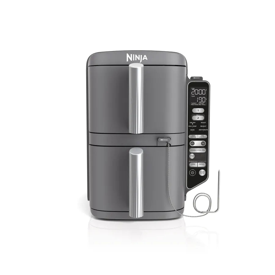 Ninja karstā gaisa katls Double Stack XL, 9.5l, 2470W, pelēka SL451EU