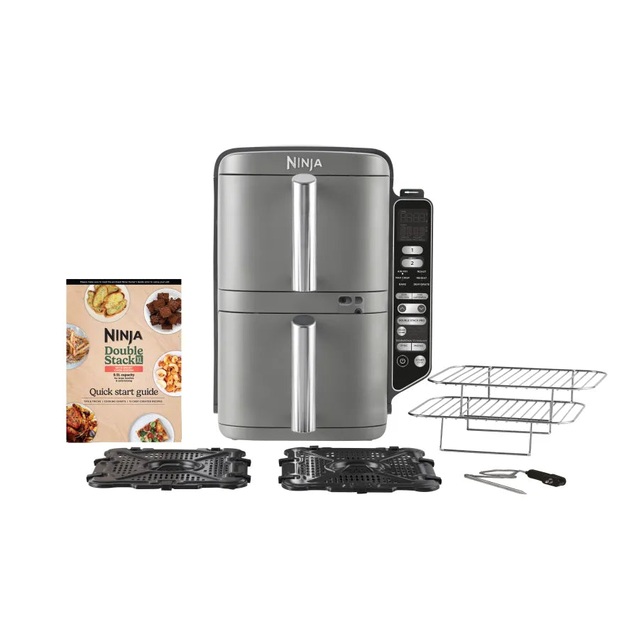 Ninja karstā gaisa katls Double Stack XL, 9.5l, 2470W, pelēka SL451EU