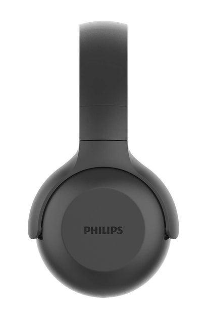 PHILIPS UpBeat bezvadu austiņas ar galvas stīpu un mikrofonu, melnas TAUH202BK/00