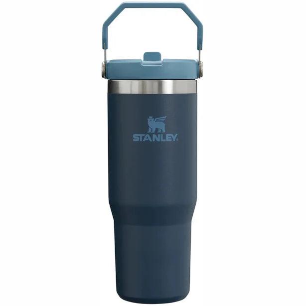 Termokrūze ar salmiņu STANLEY The IceFlow Flip Straw Tumbler 0,89L tumši zila 2809993536 - DomoTehnika