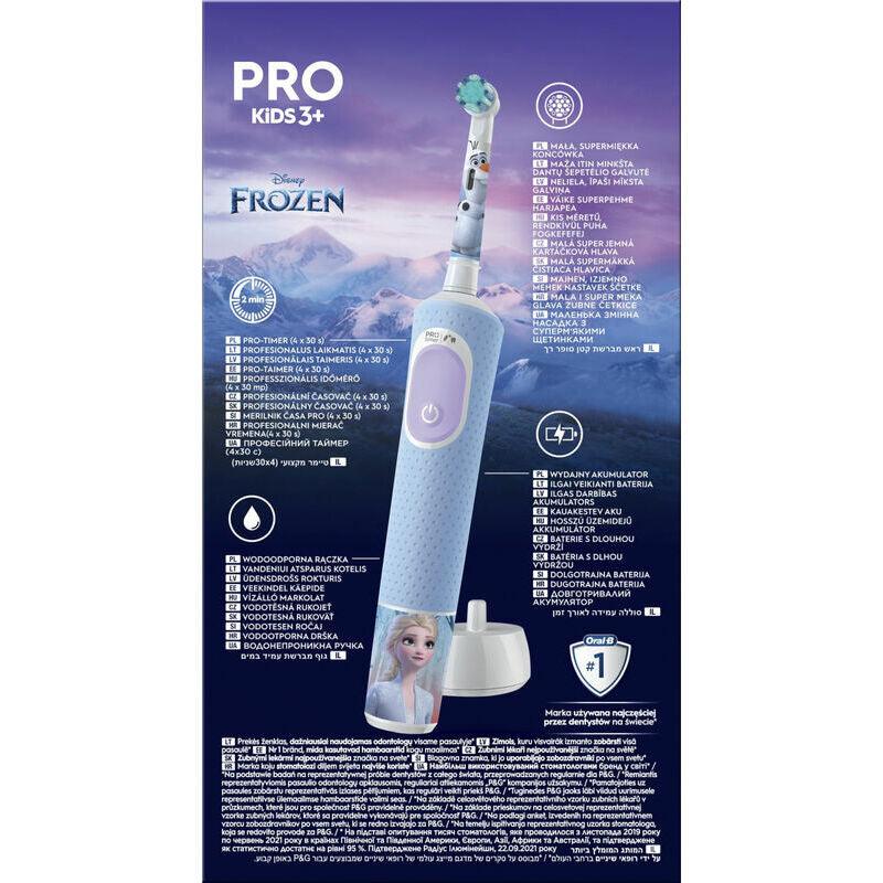 Elektriskā zobu birste BRAUN D 103.413.2K Frozen - DomoTehnika