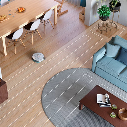 PHILIPS HomeRun 2000. sērijas Putekļsūcējs robots ar mazgāšanas funkciju, balts XU2100/25