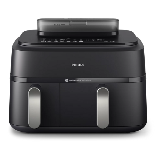 PHILIPS 5000. sērijas karstā gaisa katls ar diviem groziem, 2300W, 9L NA551/00