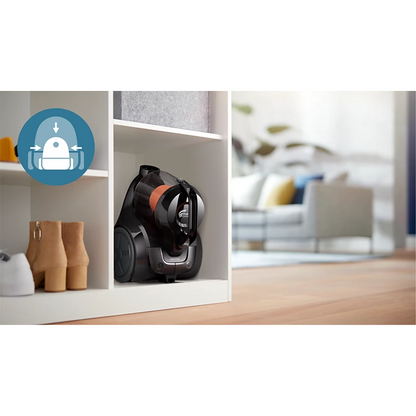 PHILIPS 1000. sērijas PowerCyclone bezmaisa putekļsūcējs, 800 W, melns XB1142/10