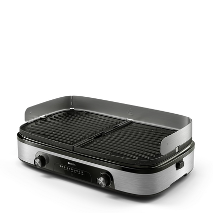 Philips elektriskais galda grils, melns HD6222/90