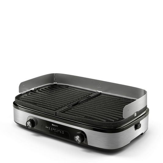 Philips elektriskais galda grils, melns HD6222/90