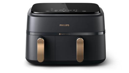 PHILIPS 3000. sērijas karstā gaisa katls ar diviem groziem, 2750W, 9L NA352/00